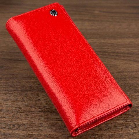 Жіночий місткий гаманець ST Leather 18875 Червоний 18875 фото