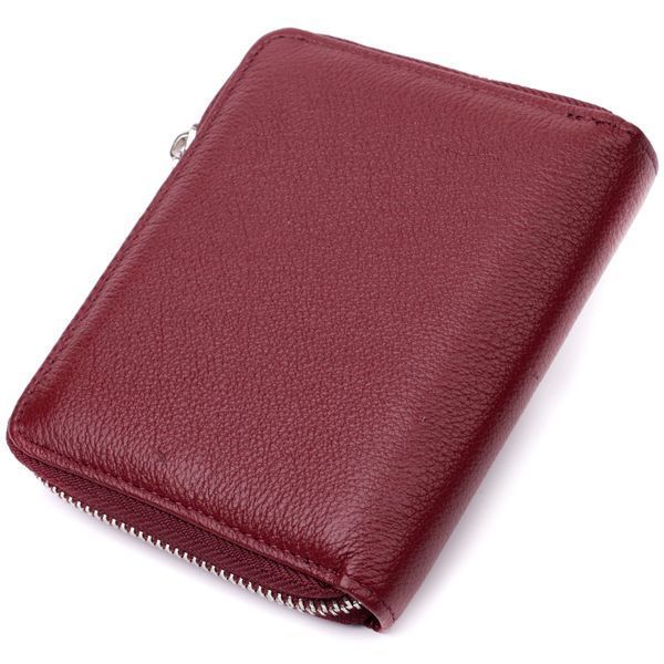 Практичний гаманець для жінок із натуральної шкіри ST Leather 22450 Бордовий 22450 фото