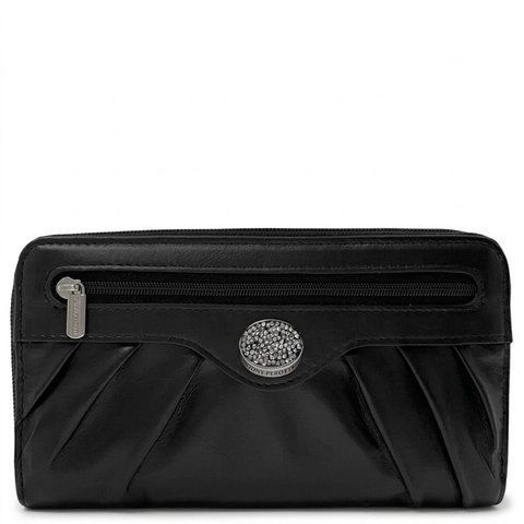 Жіночий гаманець Tony Perotti Swarovski 3160 nero (90060) Чорний 90060 фото