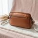 Містка сумка для жінок з кишенями з натуральної шкіри Vintage 22601 Коричнева 22601 фото 3