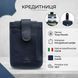 Кредитниця Tony Perotti натуральна шкіра Nevada 3821 navy (90516) Синя 90516 фото 3