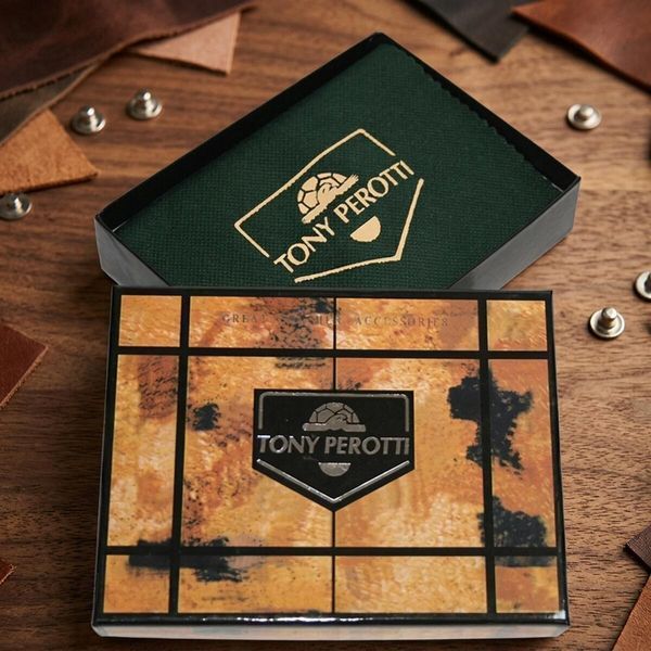 Чоловіче портмоне Tony Perotti Arno 534 whisky (90409) Коньячний 90409 фото