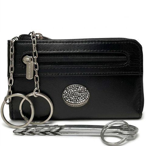 Ключниця Tony Perotti Swarovski 1941L nero (90012) Чорна 90012 фото