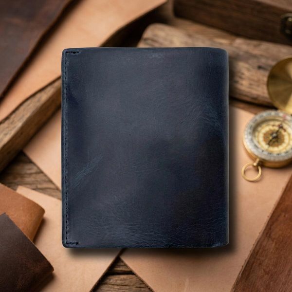 Чоловіче портмоне Tony Perotti Arno 1165 blue (90390) Темно-синє 90390 фото