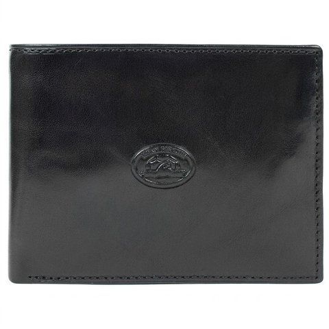 Горизонтальне портмоне Tony Perotti Italico 537 nero (90452) Чорне 90452 фото