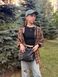 Невелика жіноча сумка з двома ремінцями з натуральної шкіри Vintage 23014 Чорний 23014 фото 9