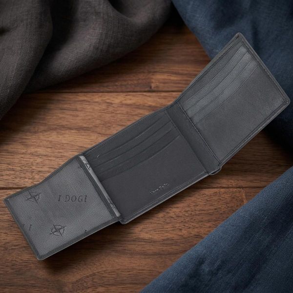 Портмоне Tony Perotti з натуральної шкіри Cortina 5077 nero (90232) Чорне 90232 фото