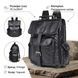 Рюкзак Vintage 14967 шкіряний Чорний 14967 фото 2