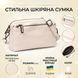 Сумка-клатч для жінок із м'якої натуральної шкіри Vintage 22376 Біла 22376 фото 3