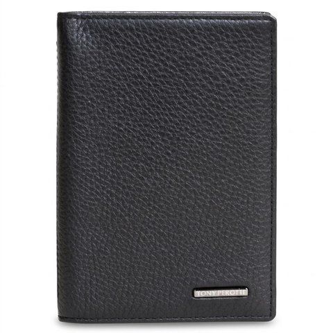 Обкладинка на паспорт Tony Perotti New Contatto 3550 nero (90578) Чорна 90578 фото