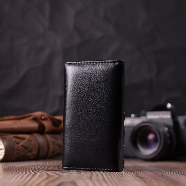 Практична ключниця із натуральної шкіри ST Leather 22483 Чорний 22483 фото