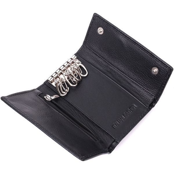 Практична ключниця із натуральної шкіри ST Leather 22483 Чорний 22483 фото