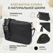 Невелика жіноча шкіряна сумка Vintage 20685 Чорний 20685 фото 2
