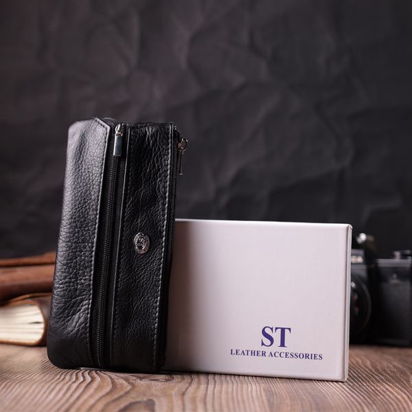 Універсальна ключниця із натуральної шкіри ST Leather 22511 Чорний 22511 фото