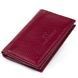 Візитниця-книжка ST Leather 19218 Бордова 19218 фото 5