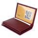 Візитниця-книжка ST Leather 19218 Бордова 19218 фото 11